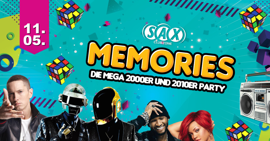 Memories - Die 2000er und 2010er Party | 11.05.2024